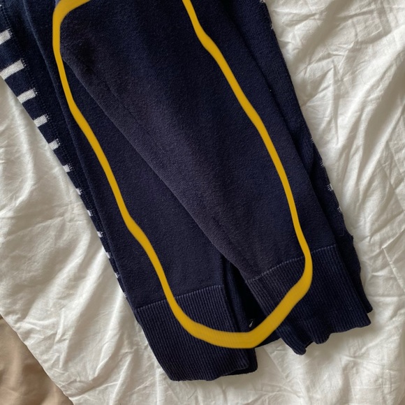 NAUTICAL XL Hooded pullover sweater navy stripe - Picture 9 of 9